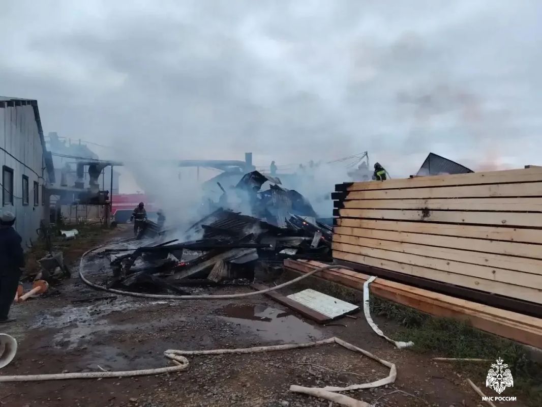 Пожарные потушили возгорание пиломатериалов в Новосибирском районе Пожарные потушили возгорание пиломатериалов в Новосибирском районе