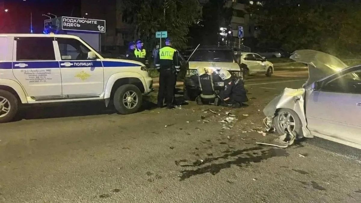 Беременная женщина пострадала в аварии