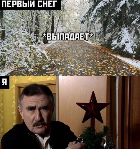 Первый снег ждете? А он уже вот-вот