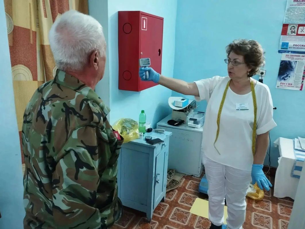 100 выездов совершил центр здоровья Татарской ЦРБ с начала года