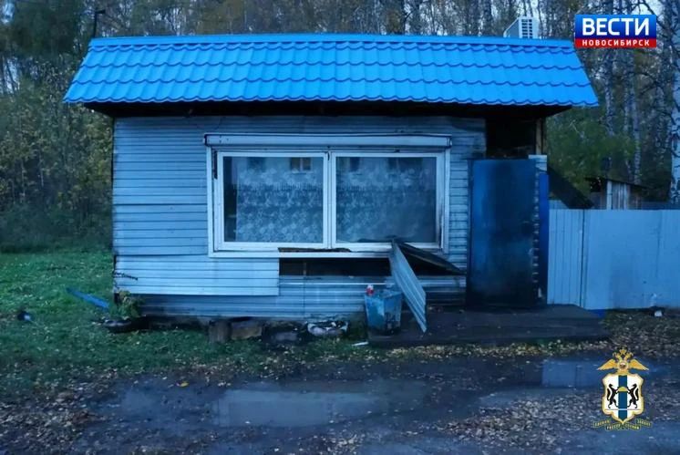 Поджег из мести. В Новосибирской области в посёлке Шахта загорелся магазин: подозреваемый — 38-летний местный житель, ранее судимый