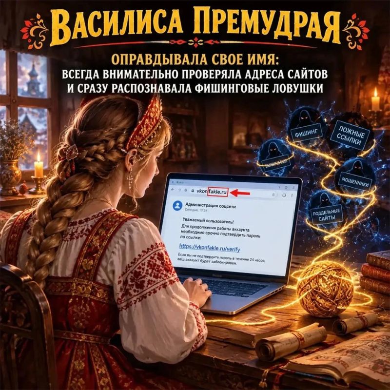 Сказка — ложь, да в ней намёк — цифровой гигиены и бдительности урок Сказка — ложь, да в ней намёк — цифровой гигиены и бдительности урок