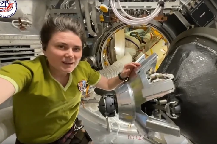 Космонавт из Новосибирска Анна Кикина раскрыла секреты водоснабжения на МКС