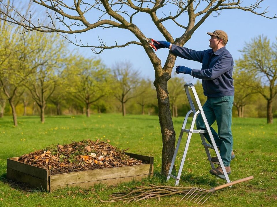 Омоложение старых яблонь возвращает жизнь саду и вкус плодов