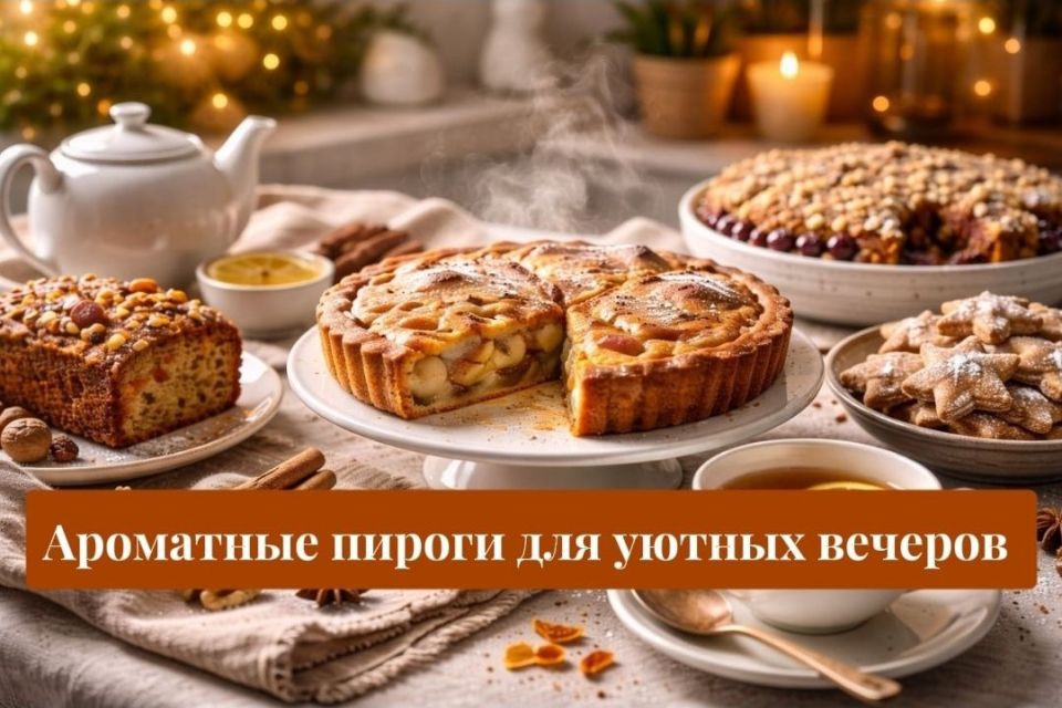 Ароматы зимы: создаем уют с полезными пирогами и пряностями